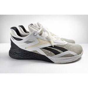 Reebok Nano X Cross Training White/Black Workout Gym and Crossfit Sneakers